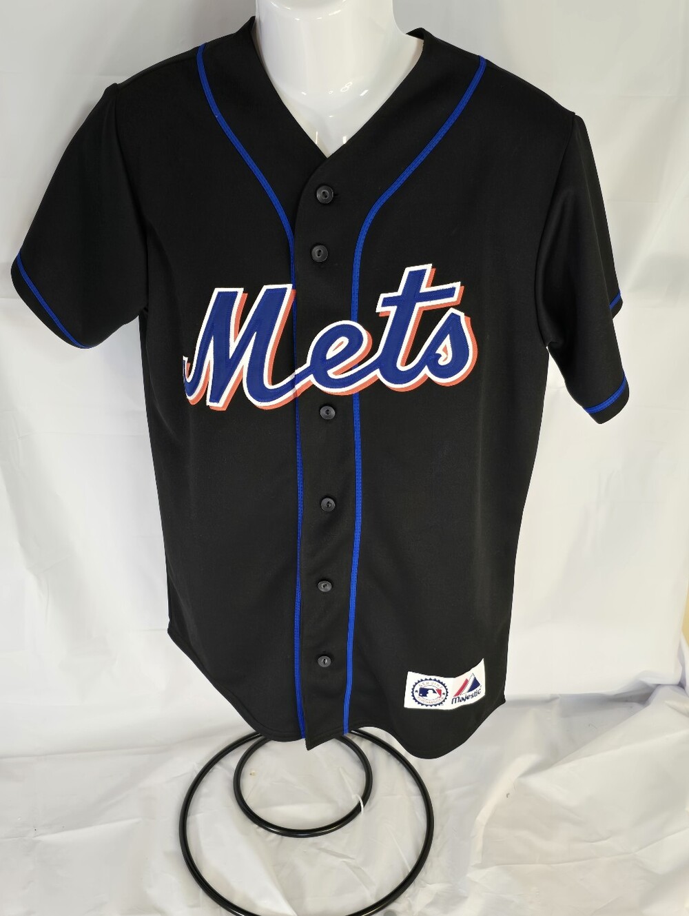 Vintage New York Mets Pedro Martinez Black Alternate Jersey | Size Small MLB